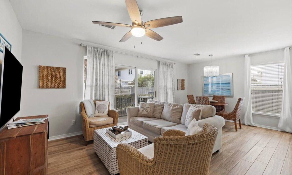 Seagrove Beach Condo | Modern remodeled, spacious 1st floor condo, steps to beaches & restaurants!