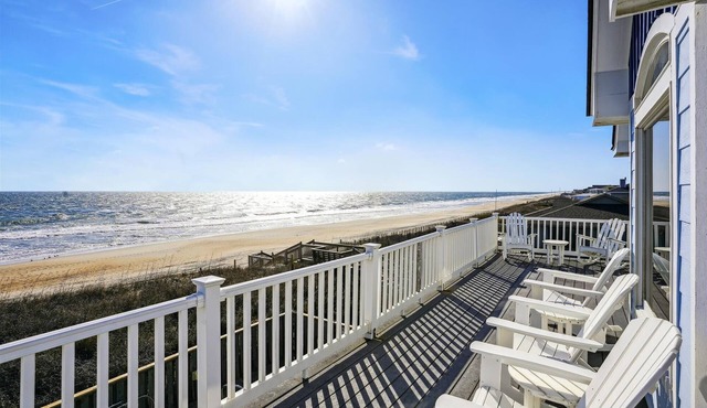 4600- Blue Pearl, Oceanfront - Dog-Friendly Oceanfront Retreat w/Pool in Southern Shores