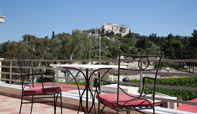 Across from the Acropolis and ten minute walk to Plaka, the old city of Athens. in Athens