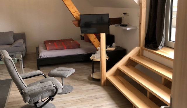 Apartment 'Am Stettiner Haff' with Private Pool, Private Terrace and Wi-Fi in Mönkebude
