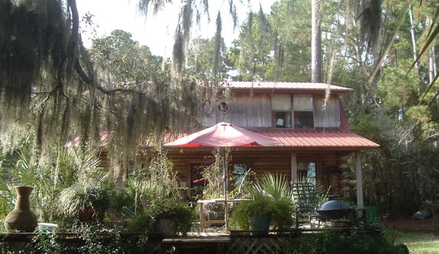 Camp Nina Log House in Darien