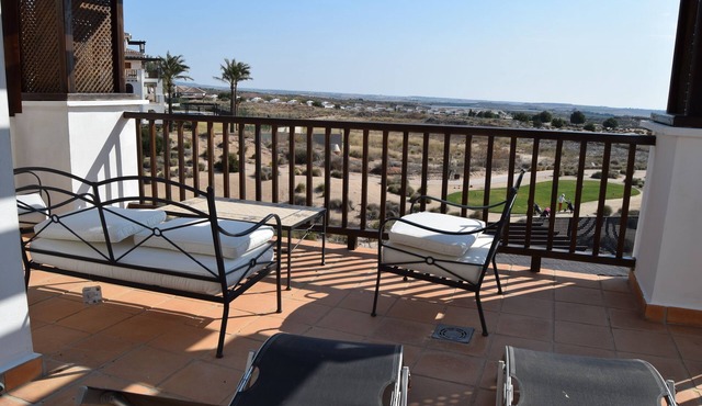 Golf Apt El Valle, Bk 36, 2nd floor, 5 mins clubhouse, free WiFi & full Sky in Murcia