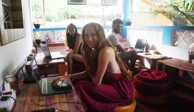 Greenspace CoWorking Hostel & Guest House in Anjuna