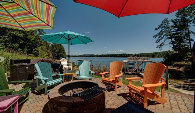 Heavenly Haven - Lake Nottely | Double Decker Dock | Firepit in Blairsville