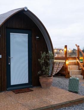 Hidden Acres- Luxury Glamping Pod Mint in Malahide