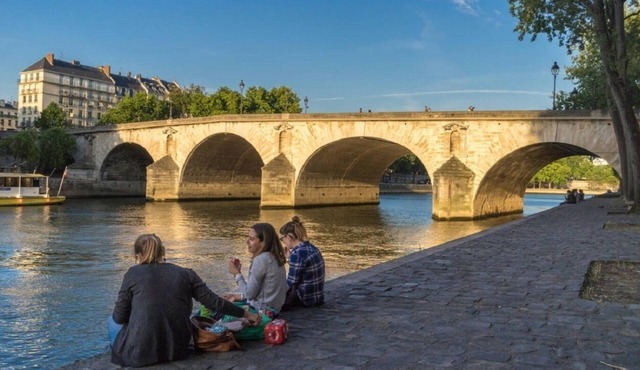 LUXURIOUS PARISIAN DUPLEX WITH SEINE VIEWS IN HISTORIC ÎLE SAINT-LOUIS - 3 BEDS in Paris