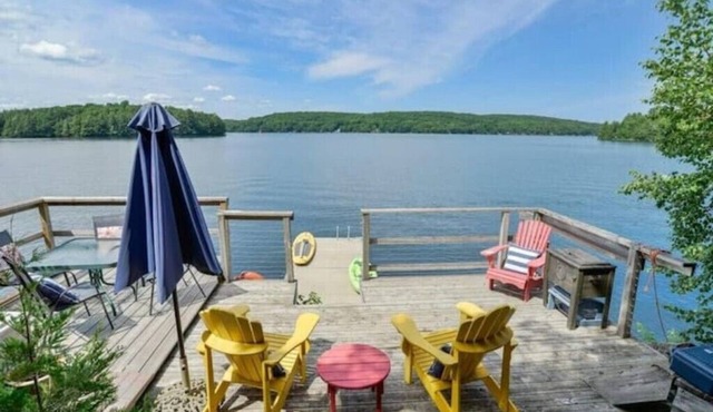Private LakeFront GetAway-3MileLake*W/IslandViews in Kathrine