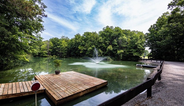 Rustic charm meets modern comfort in this hidden woodland cabin getaway in McComb