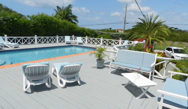 Spacious, Well Equipped, Solar Powered 4 Bedroom Villa, Private Pool, A/C, Wi-Fi in Jolly Harbour
