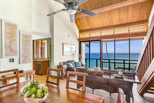 Unique Oceanfront Condo with AC- Alekona Kauai in Koloa