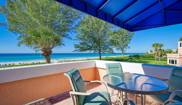 Unit #217 Sand Cay Beach Resort Gulf Front in Longboat Key