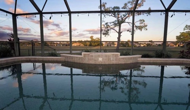 Sunset and Golf Views & Heated Pool Cape Coral Gem in Cape Coral